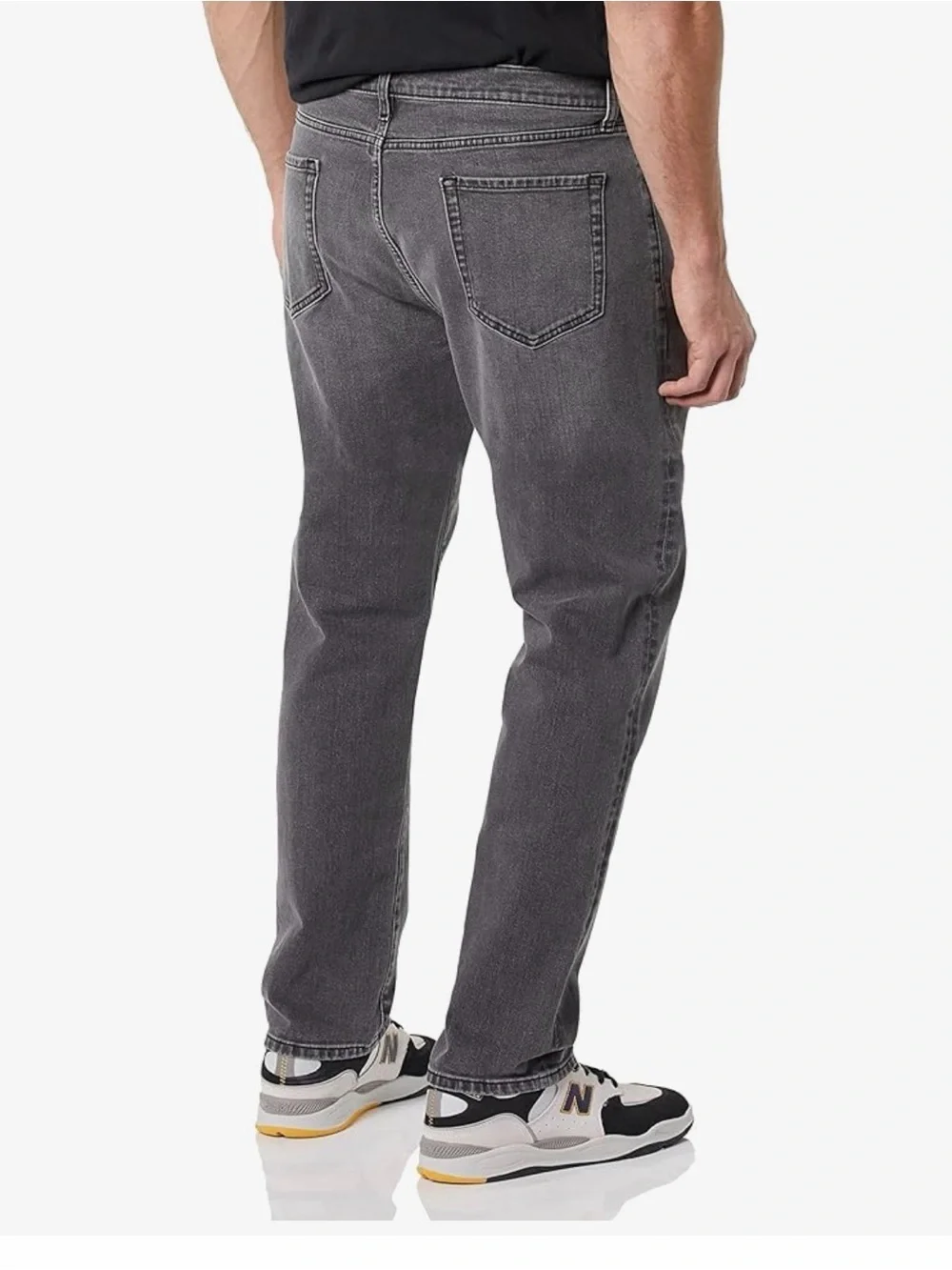 Amazon Essentials Men’s Athletic Fit  Jeans — size 35W 34L. Grey. Classic.